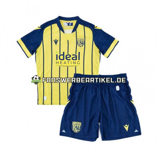 Trikot West Bromwich Albion Kinder Auswärtsausrüstung 2024-2025 Kurzarm