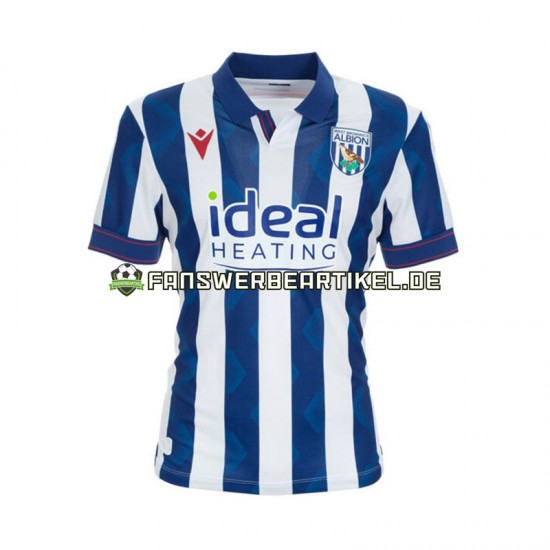 Trikot West Bromwich Albion Herren Heimausrüstung 2024-2025 Kurzarm