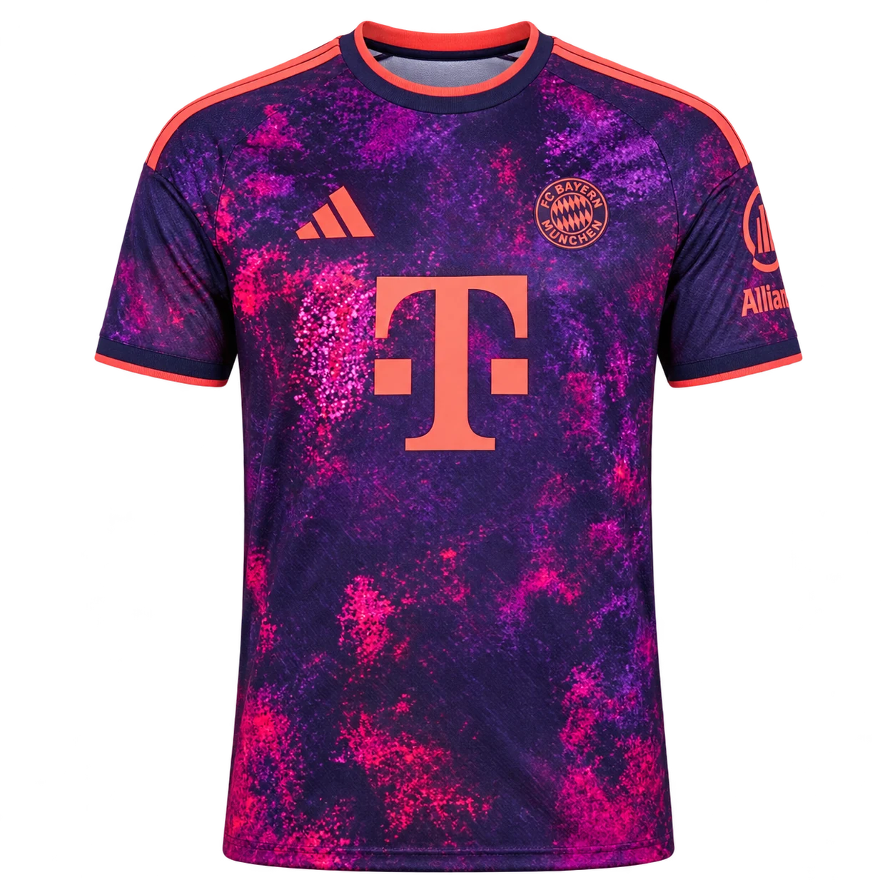 Trikot FC Bayern München Herren Ausweich ausrüstung 2026-2027 Kurzarm